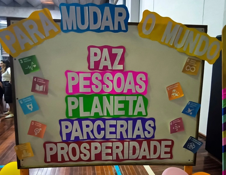 Educandos do 5º ano apresentam projetos das “Ações para Melhorar o Mundo”