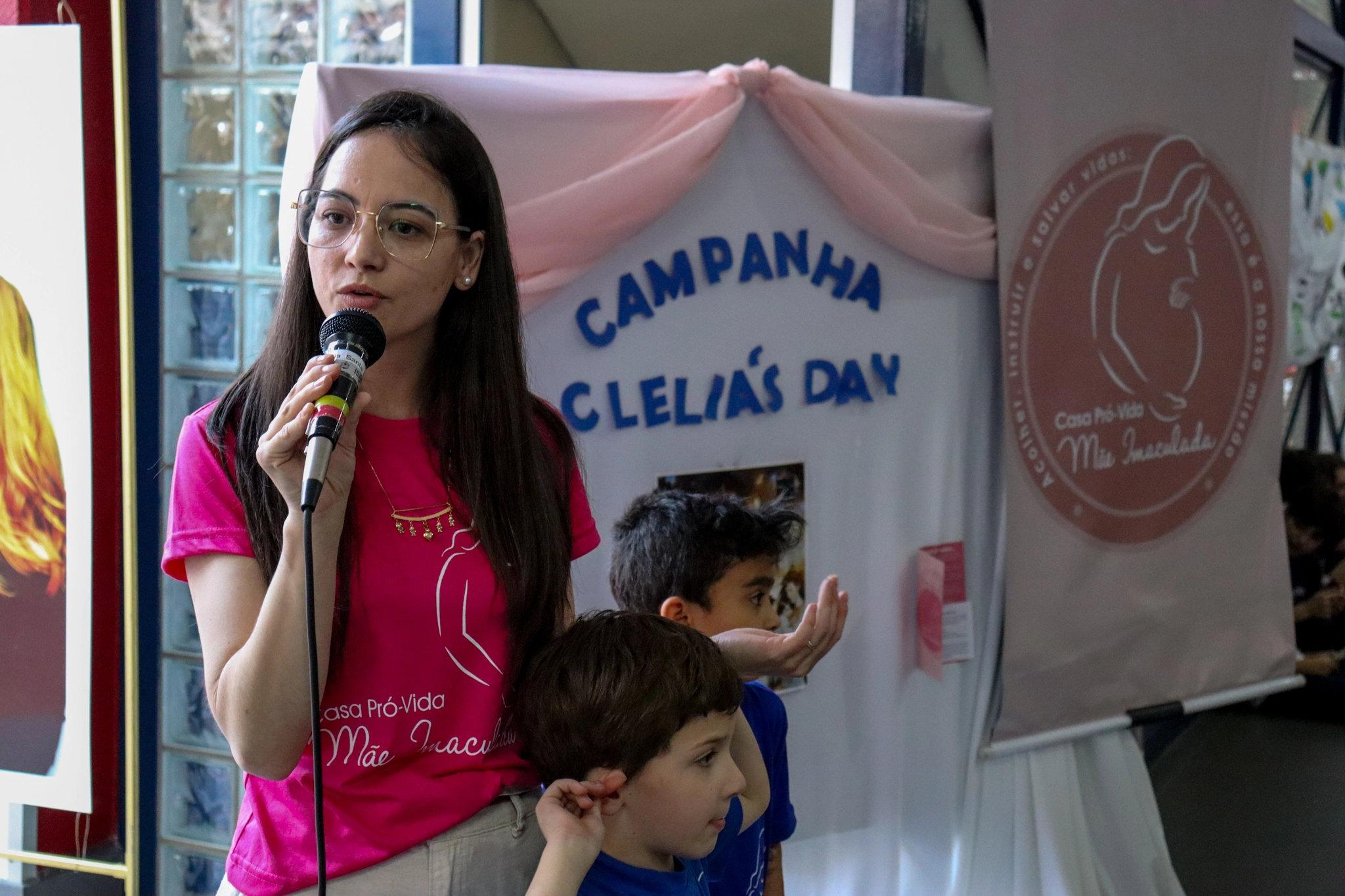 Visita da Casa Pró-Vida Mãe Imaculada