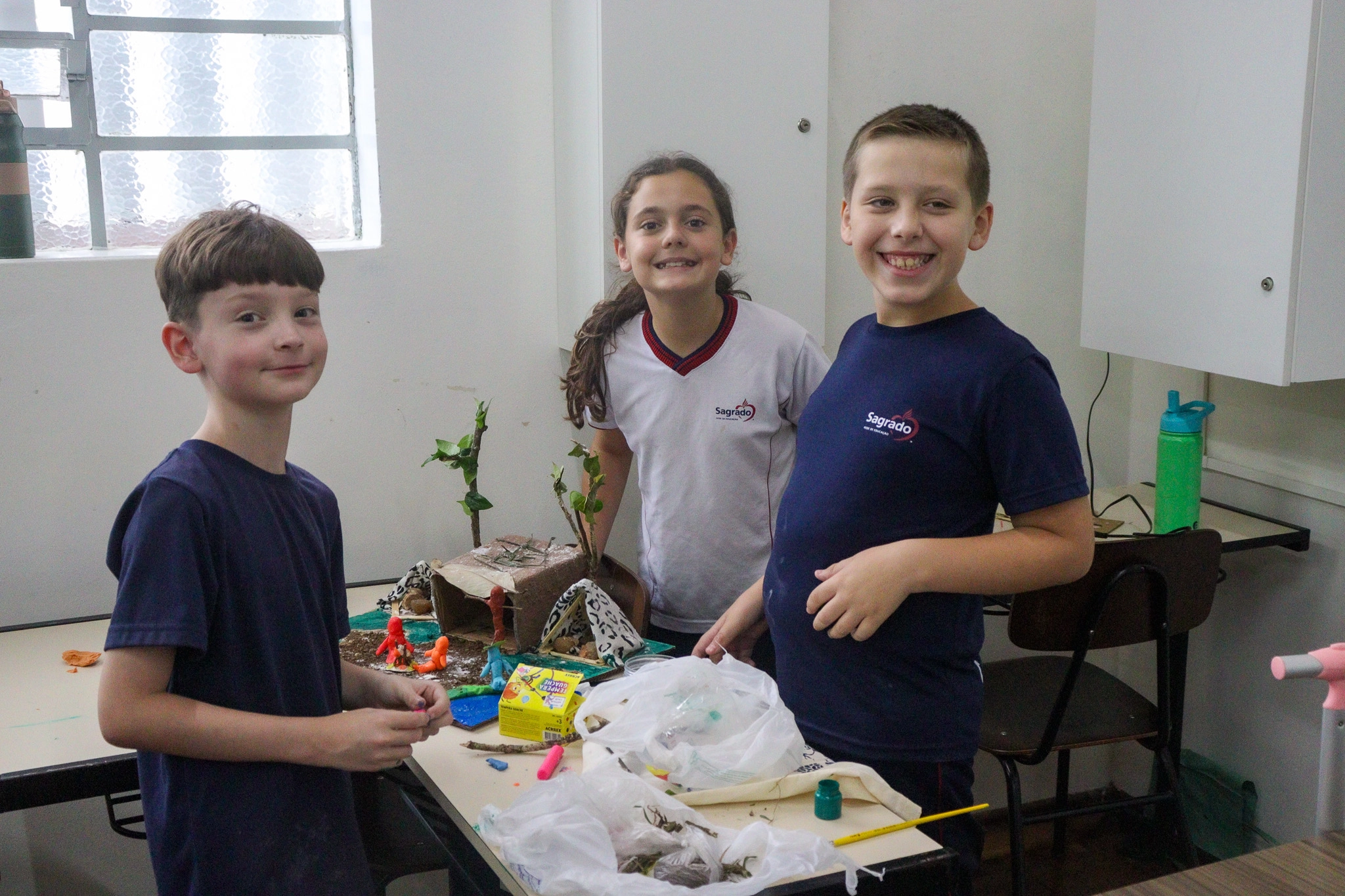 Da Caça à Agricultura: História em Maquetes