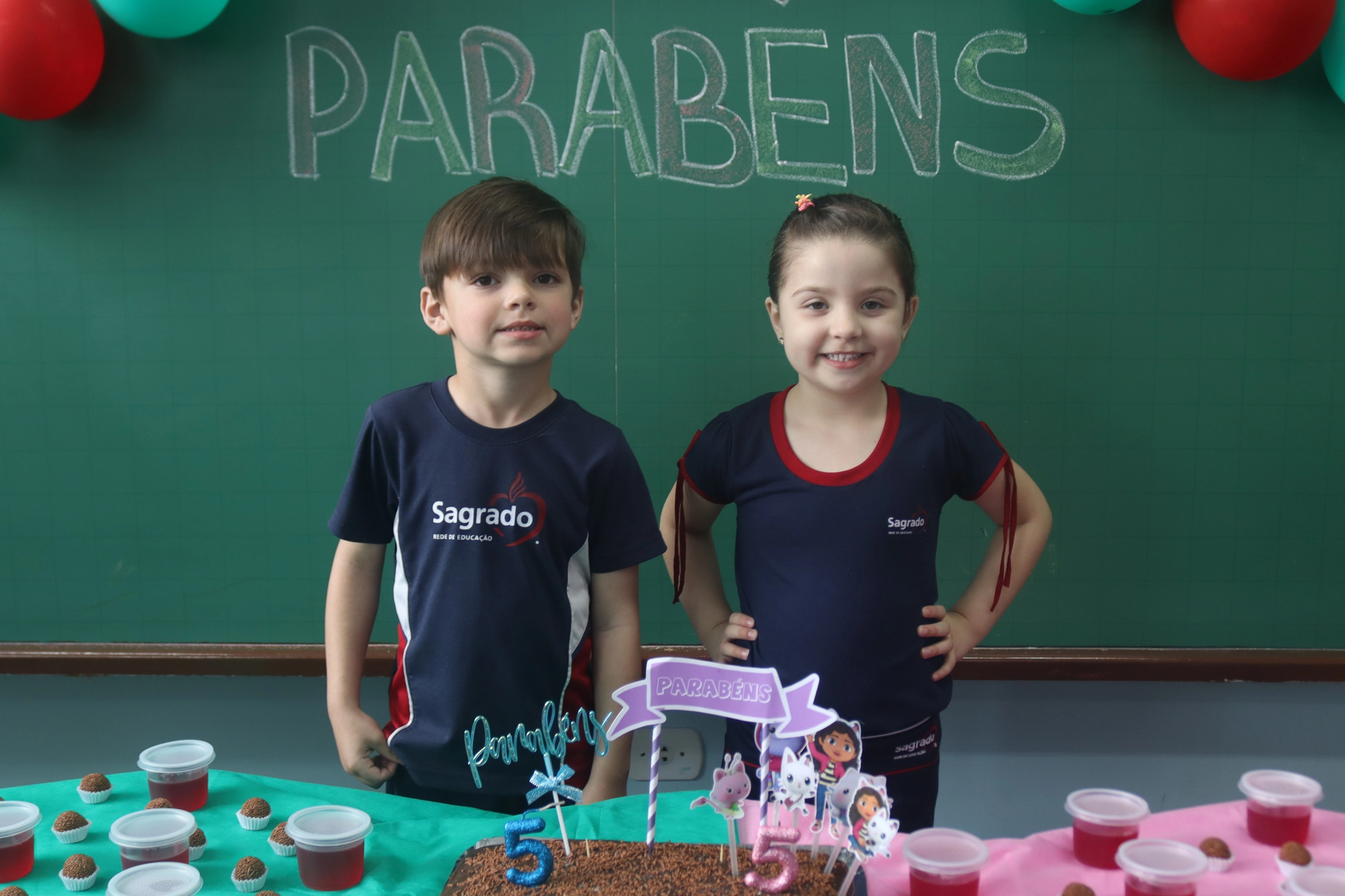 Educação Infantil celebra aniversariantes do mês de agosto