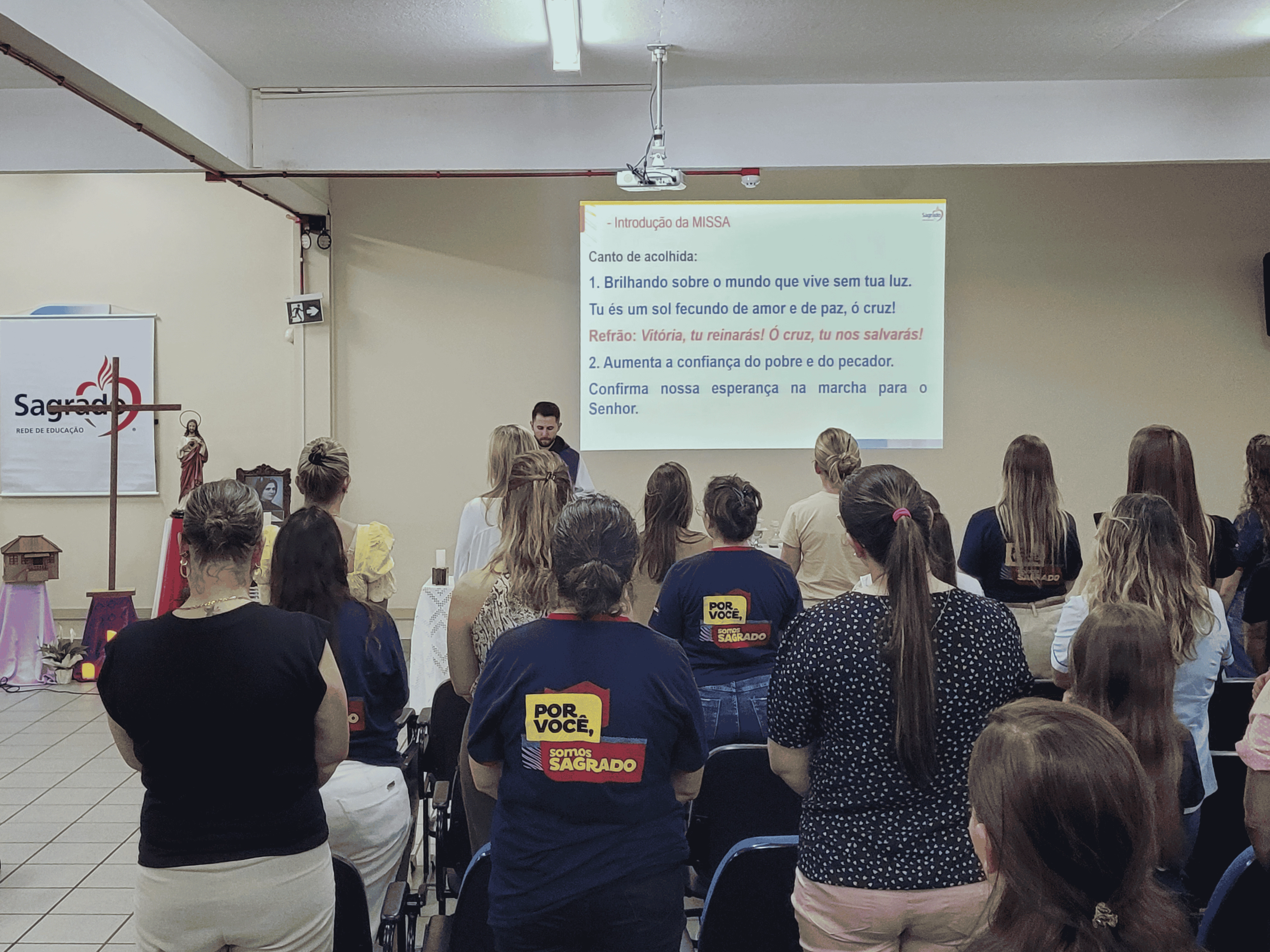 Educadores celebram a Páscoa em clima de fé, encontro e fraternidade  