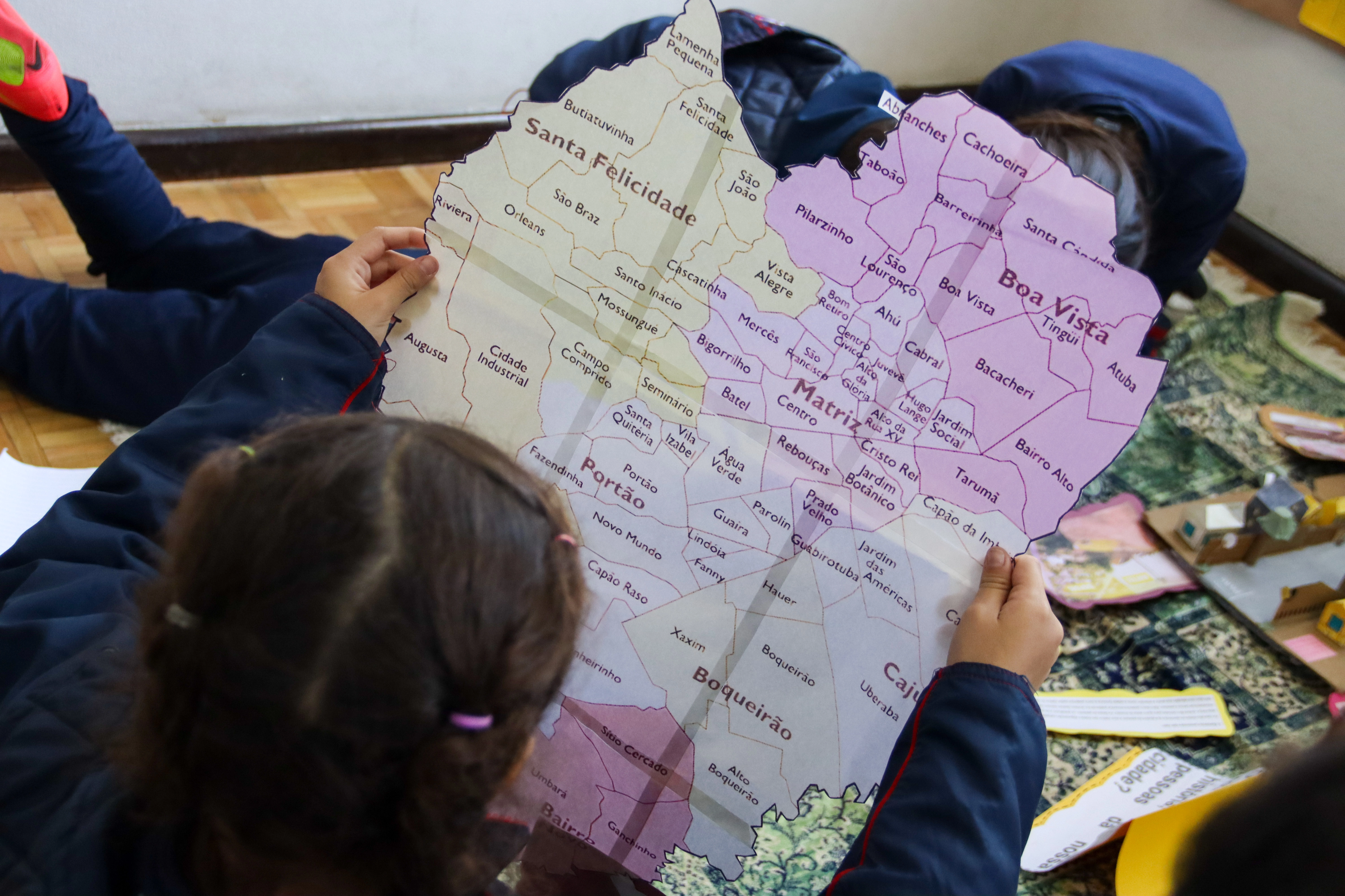 As ruas que contam histórias: aprendizado e descoberta com os 3ºs anos