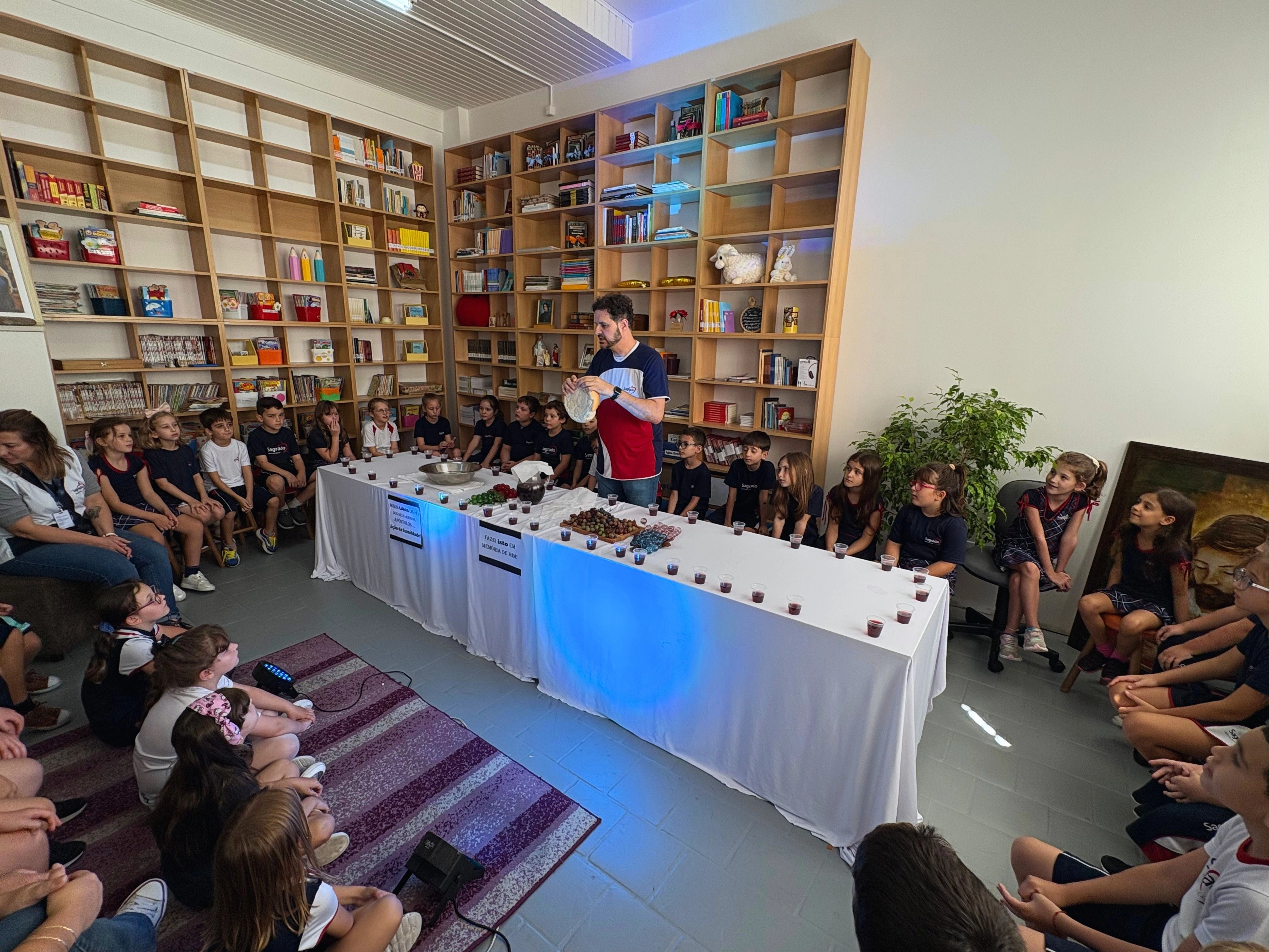 Intervenções de Páscoa promovem vivências de fé entre educandos