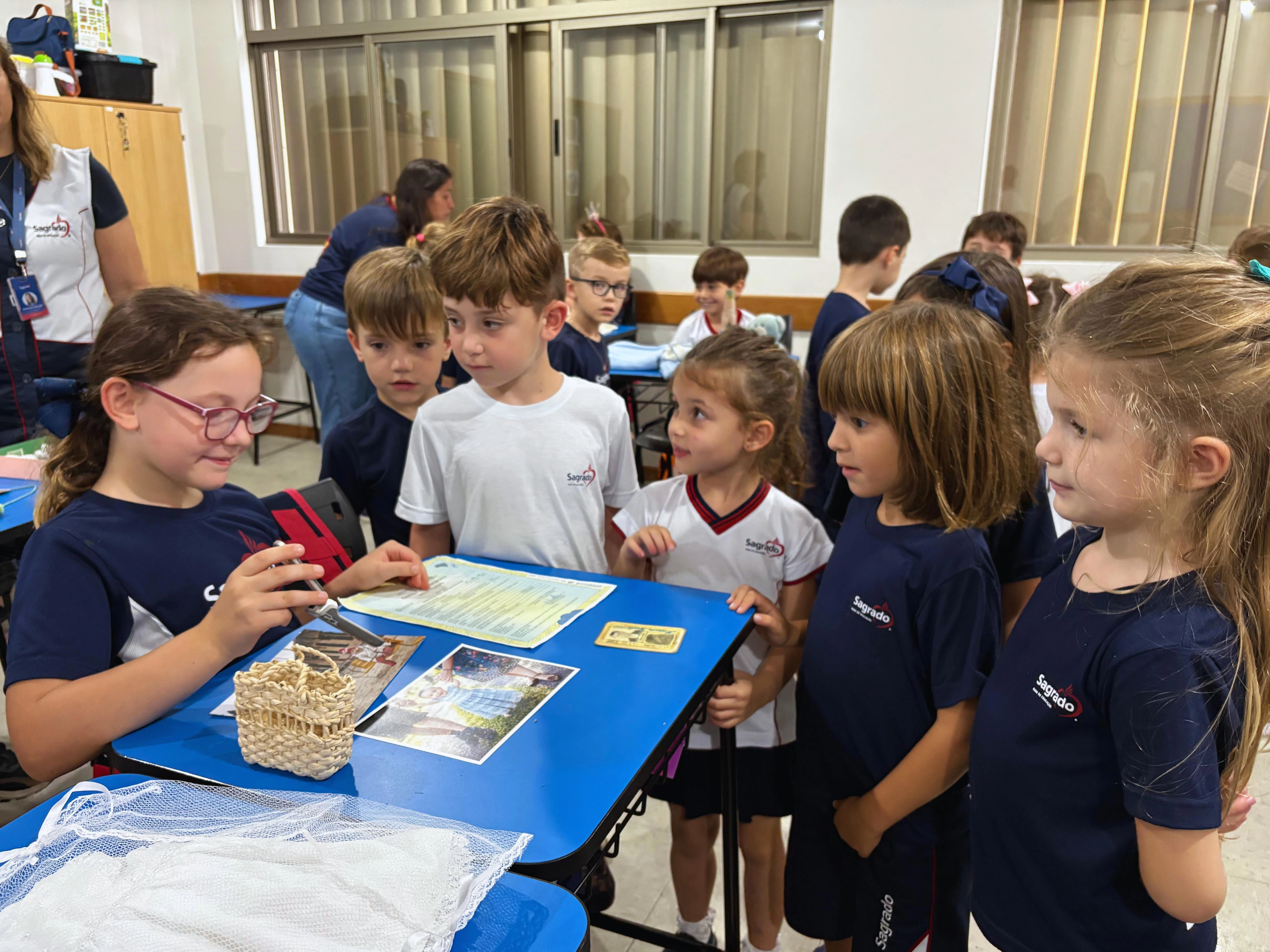 Educandos dos 2ºs anos transformam Sala de Aula em Museu de Memórias 