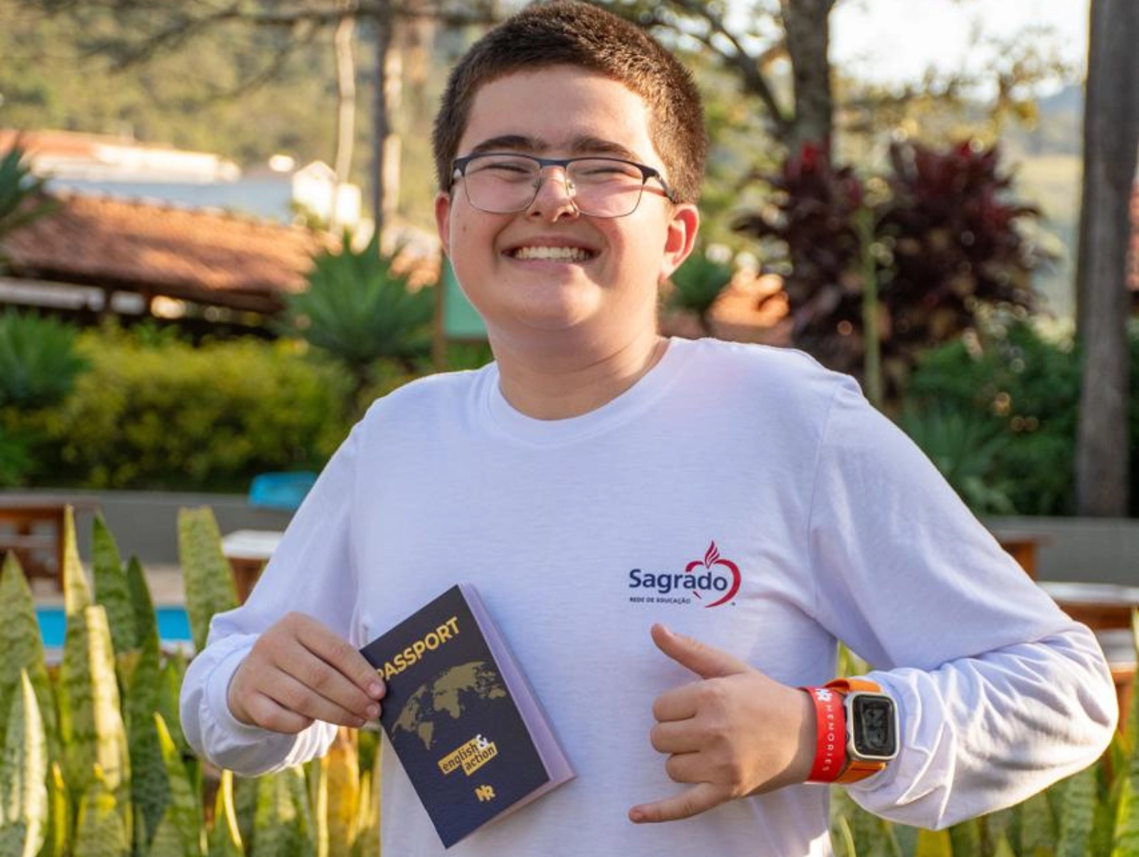 Imersão em Língua Inglesa: conheça a experiência do educando Mateus, da Unidade Educacional de Torres/RS