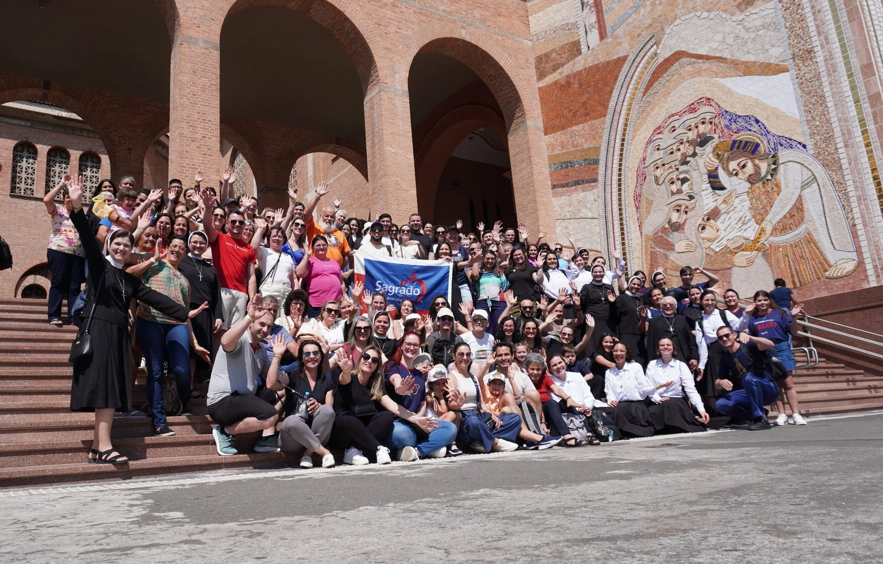 Peregrinação celebra o Ano Jubilar no Santuário Nacional de Aparecida
