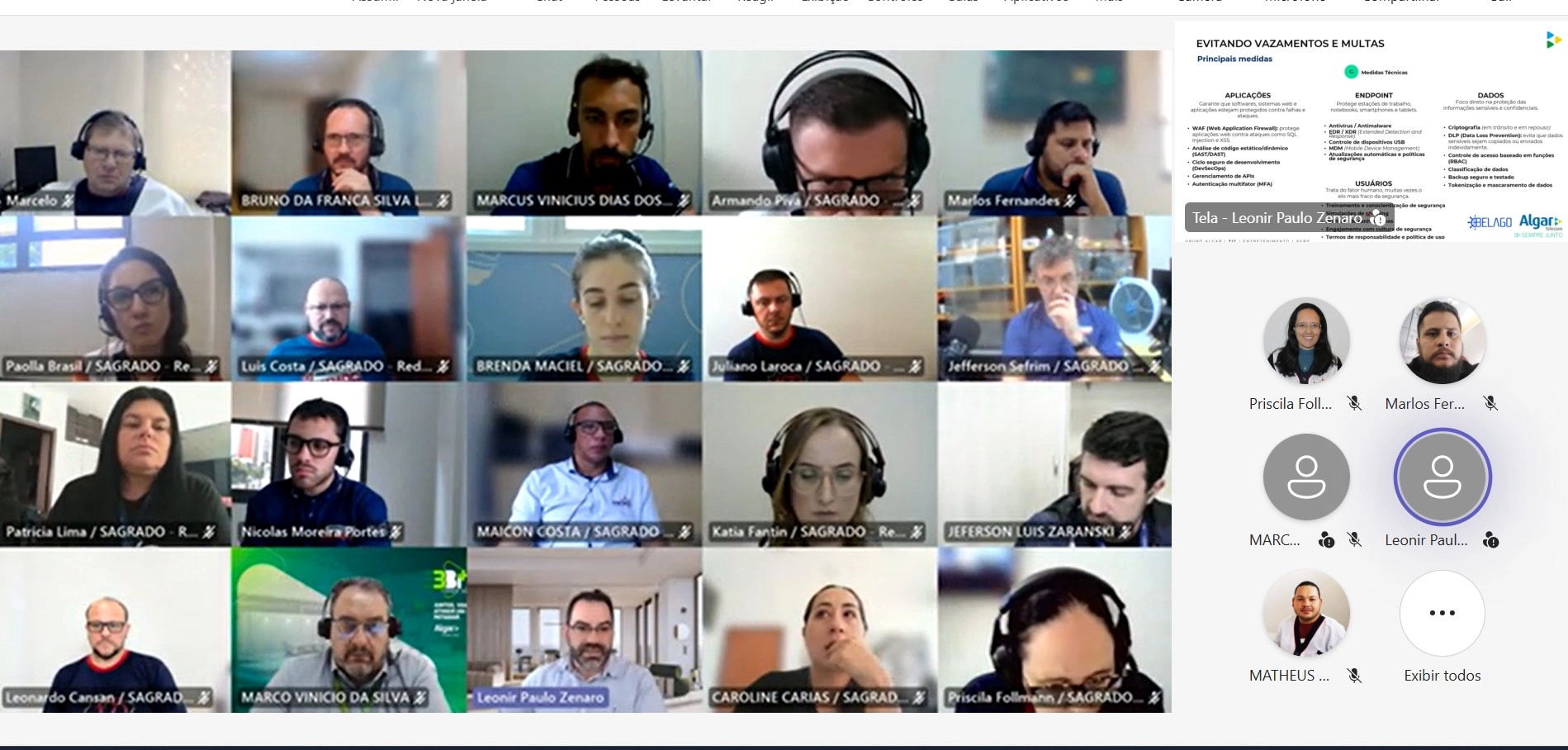 Educadores do Serviço de TI participam de Formação Continuada