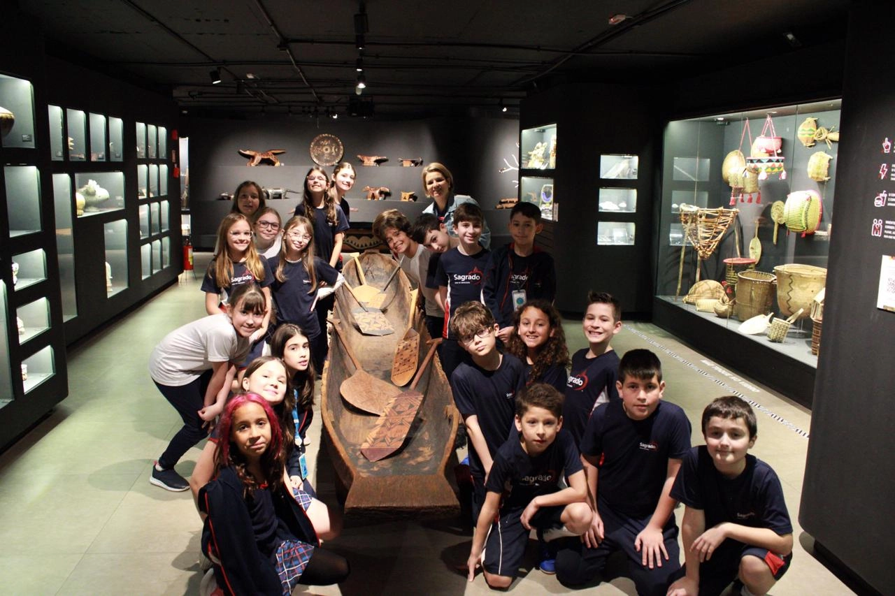 Visita ao Museu de Arte Indígena encerra Projeto do 4º ano 3 sobre os povos originários