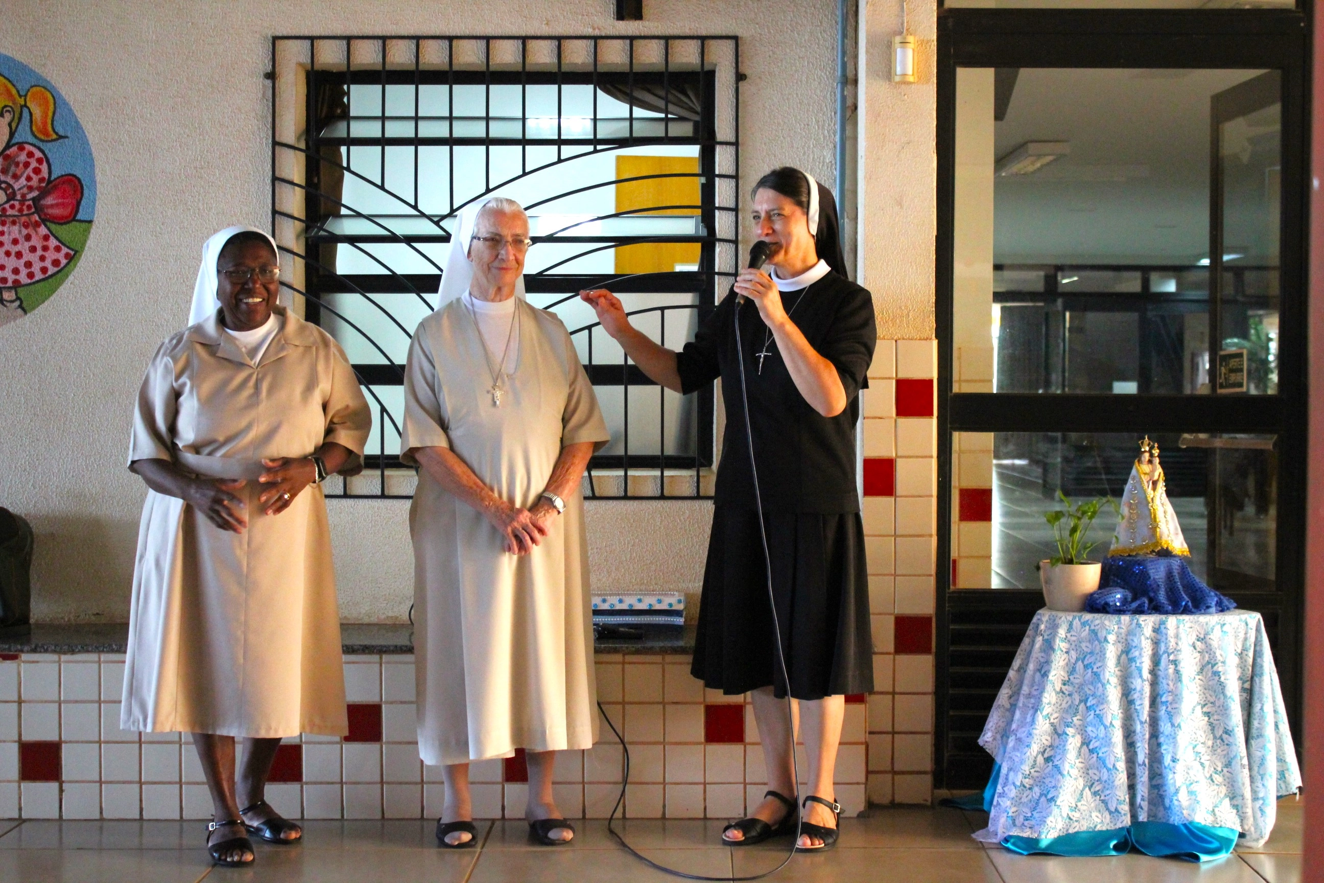 Acolhida à imagem de Nossa Senhora do Rocio
