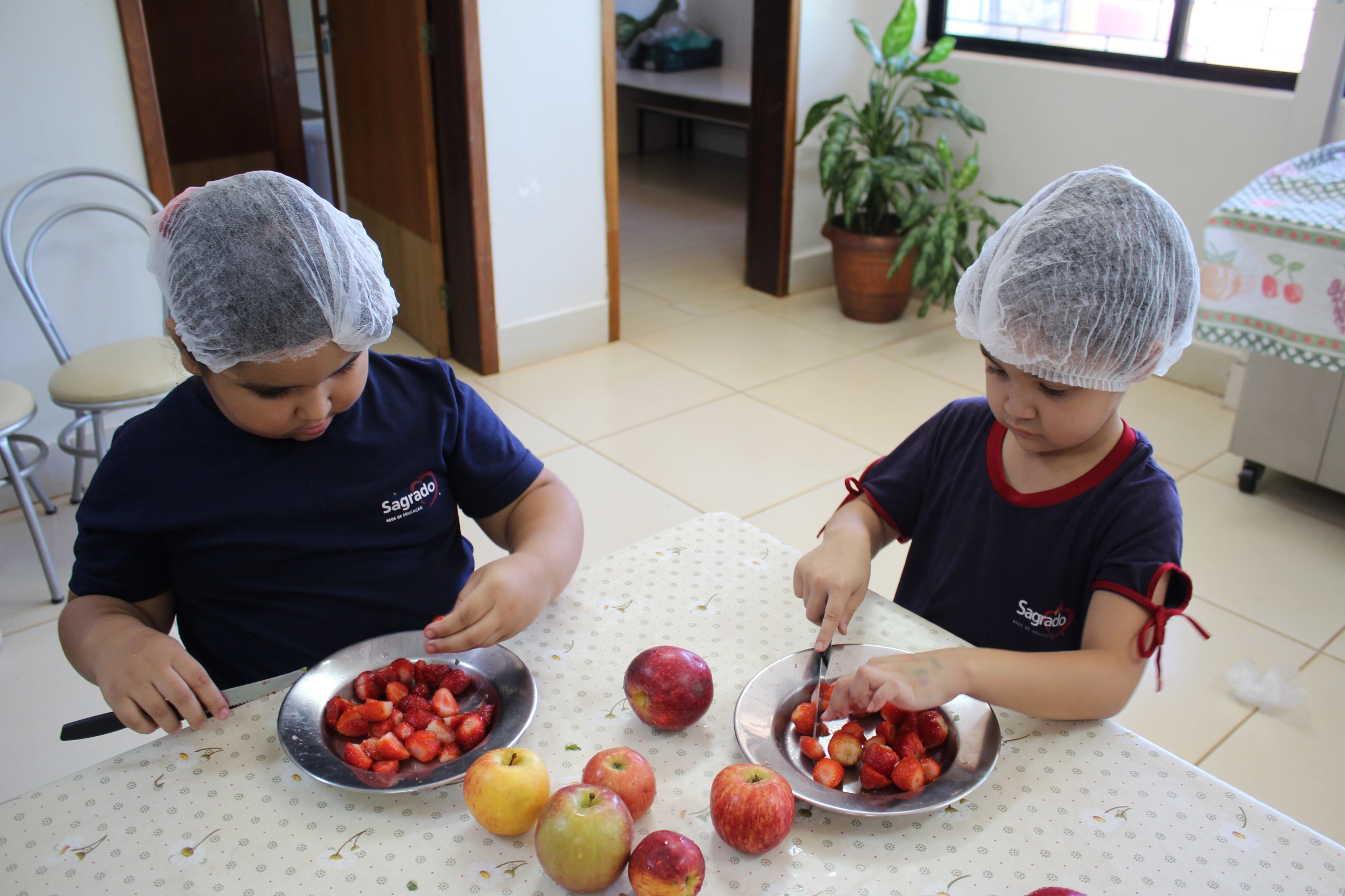 Explorando receitas e sabores no Infantil V