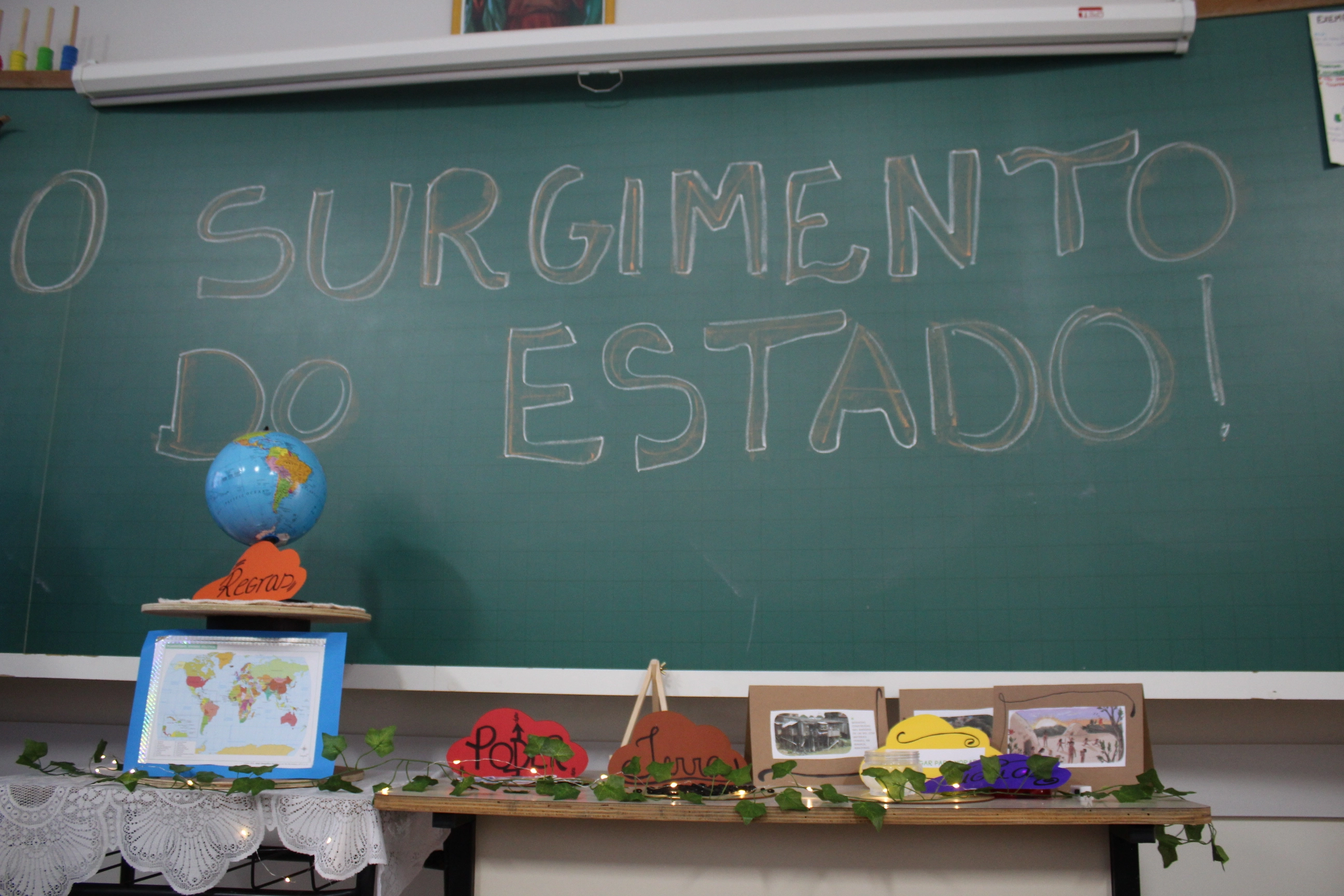 Aula investigativa revela o surgimento do Estado