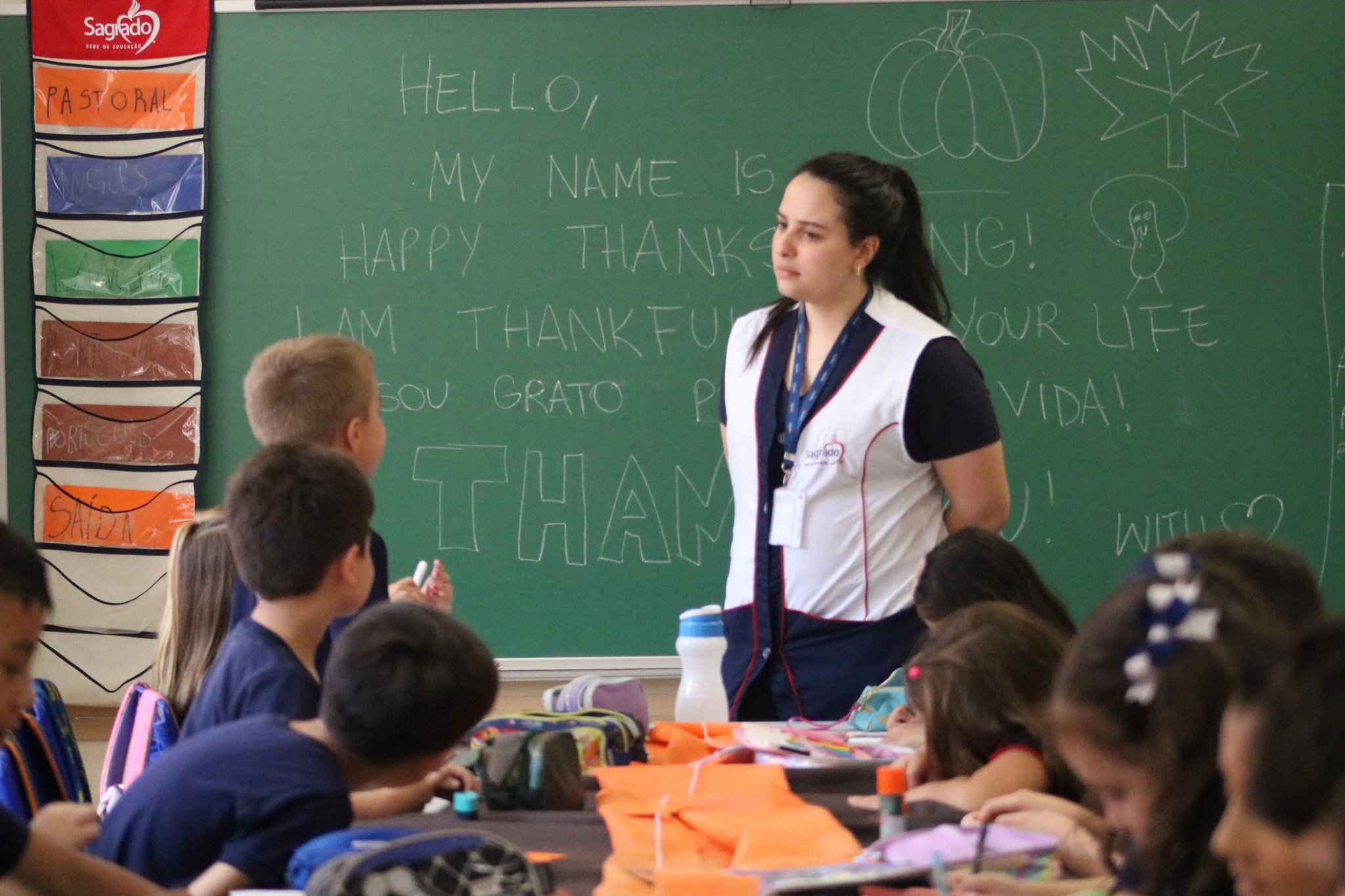 Thanksgiving Day inspira vivência de gratidão entre os educandos do Ensino Fundamental - Anos Iniciais