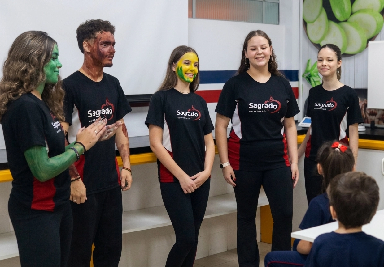 Projeto do Itinerário Formativo do Ensino Médio promove conscientização sobre alimentação saudável na infância