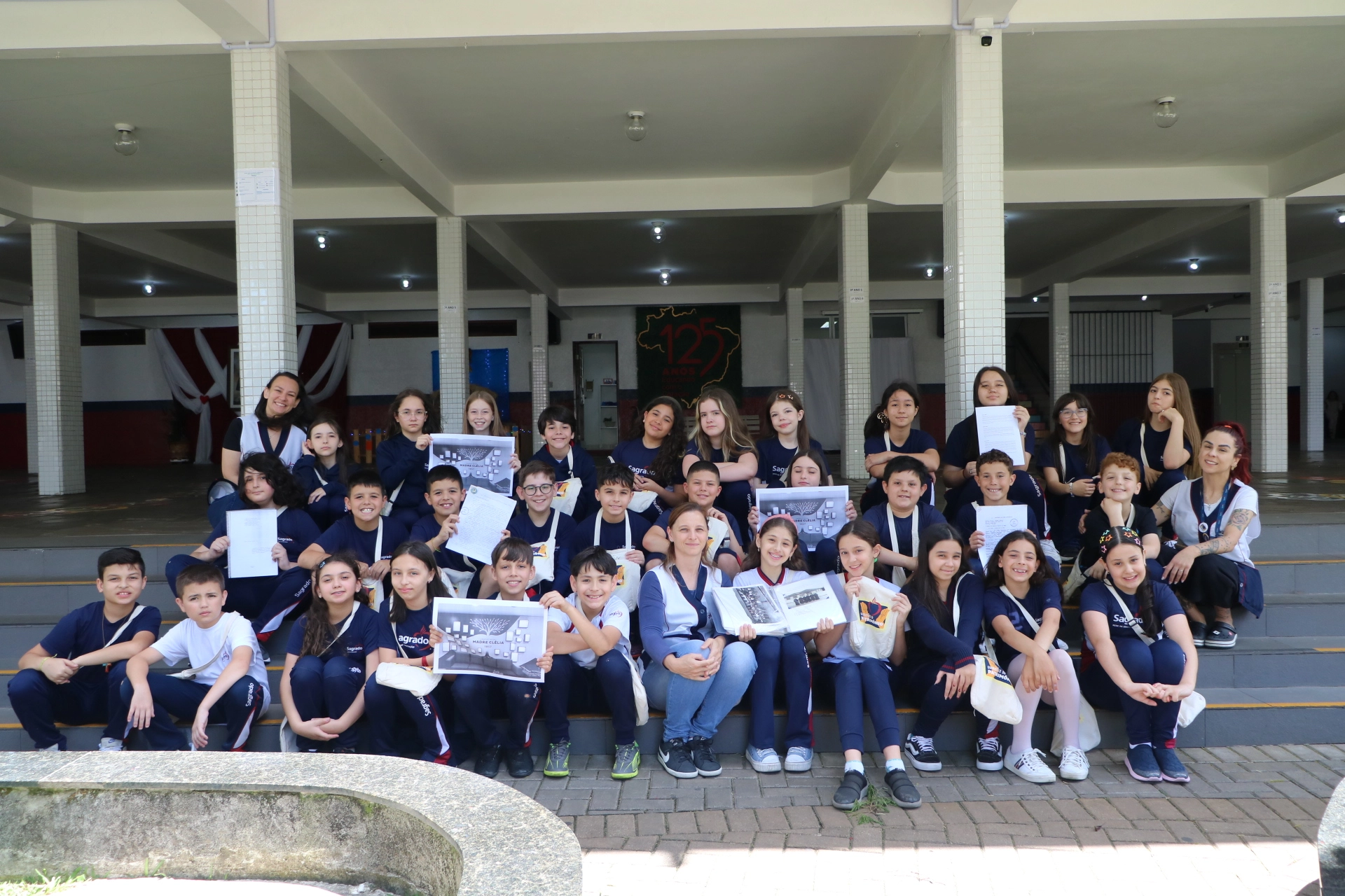 Educandos do 5º ano passam missão aos futuros Guardiões do Patrimônio