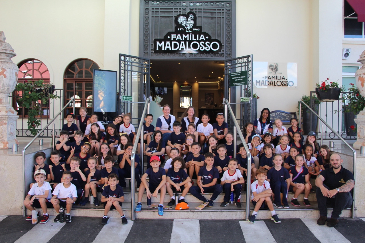 Aula de Campo ao Restaurante Madalosso proporciona história, cultura e sabores