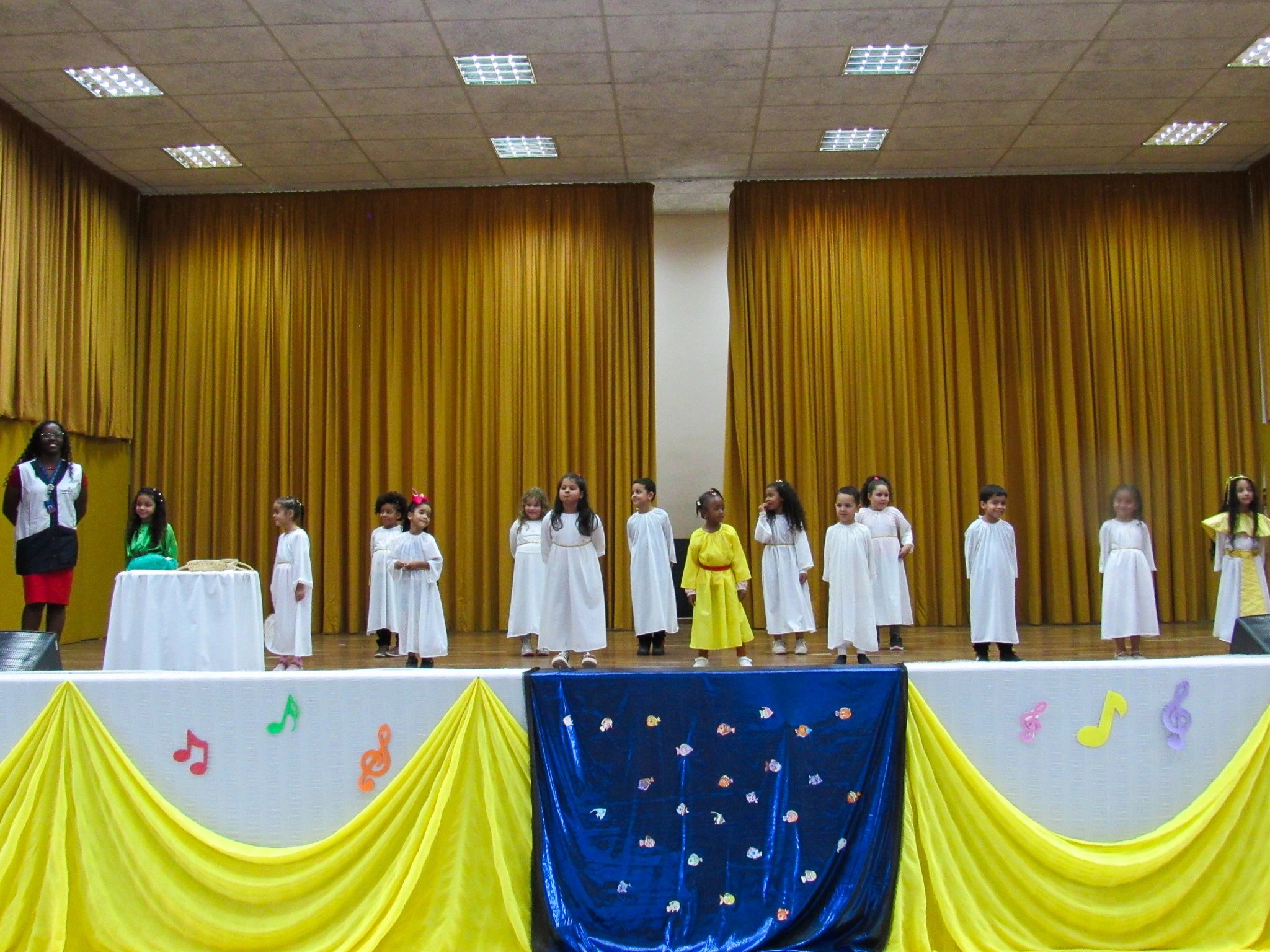Cantata Bíblica encerra o Mês da Bíblia com a Educação Infantil