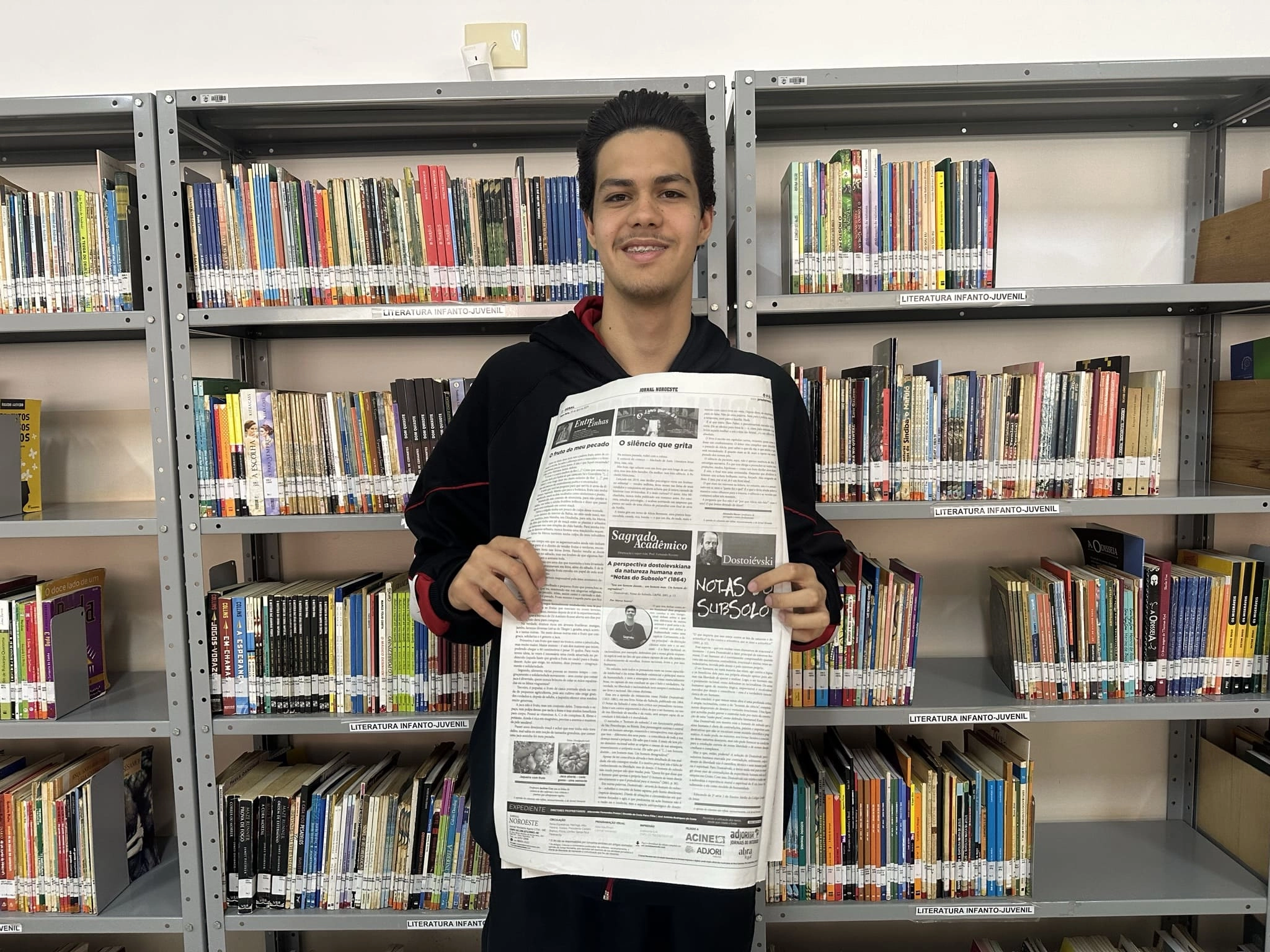 O Subterrâneo da Alma Humana: educando da 2ª série investiga a visão dostoievskiana sobre a liberdade