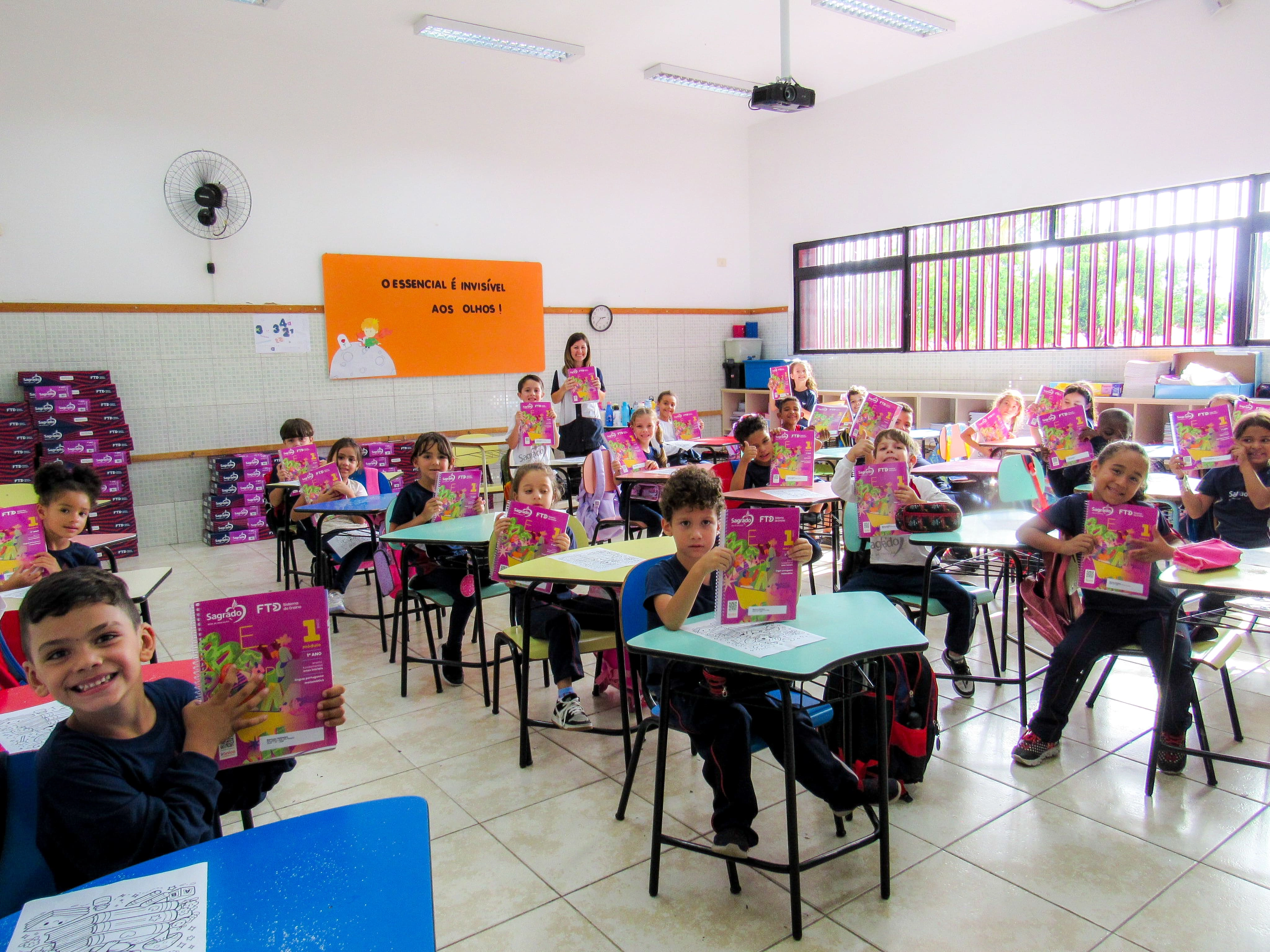 Entre livros e magia: um início encantador para o 1º ano