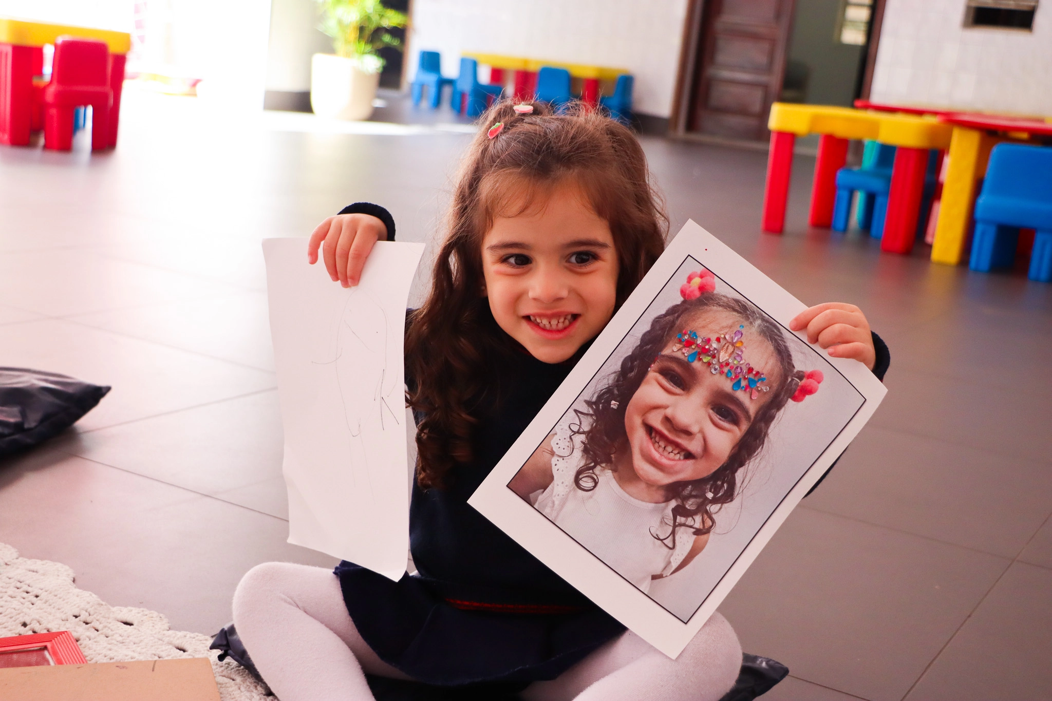 Autorretrato no Infantil II: "reconhecendo-se e expressando quem somos"