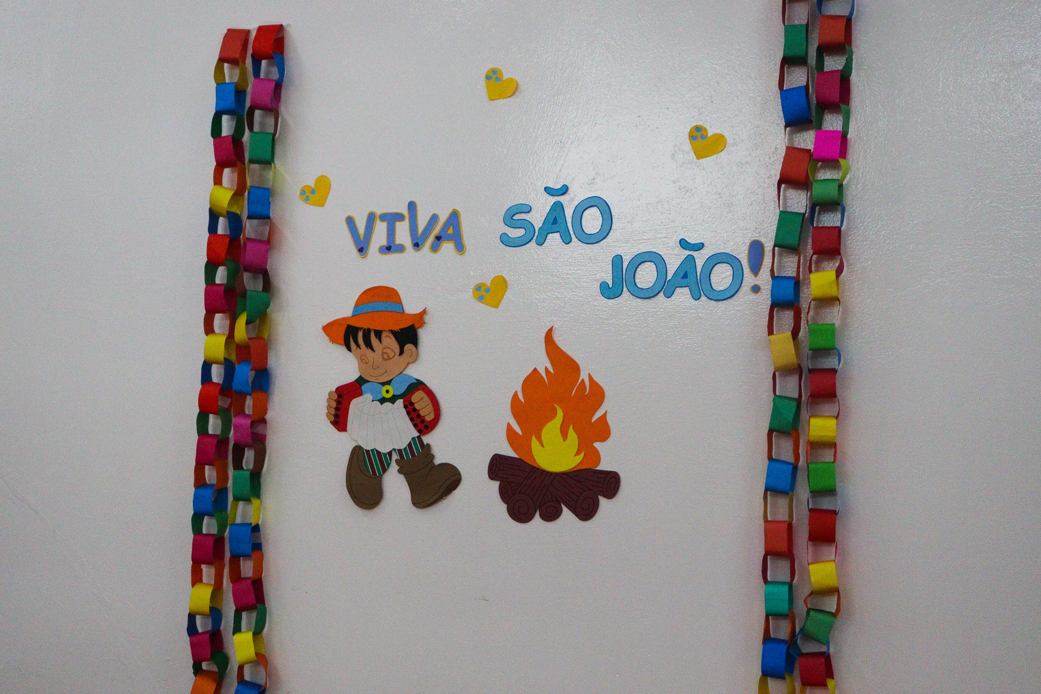 Em clima de São João!