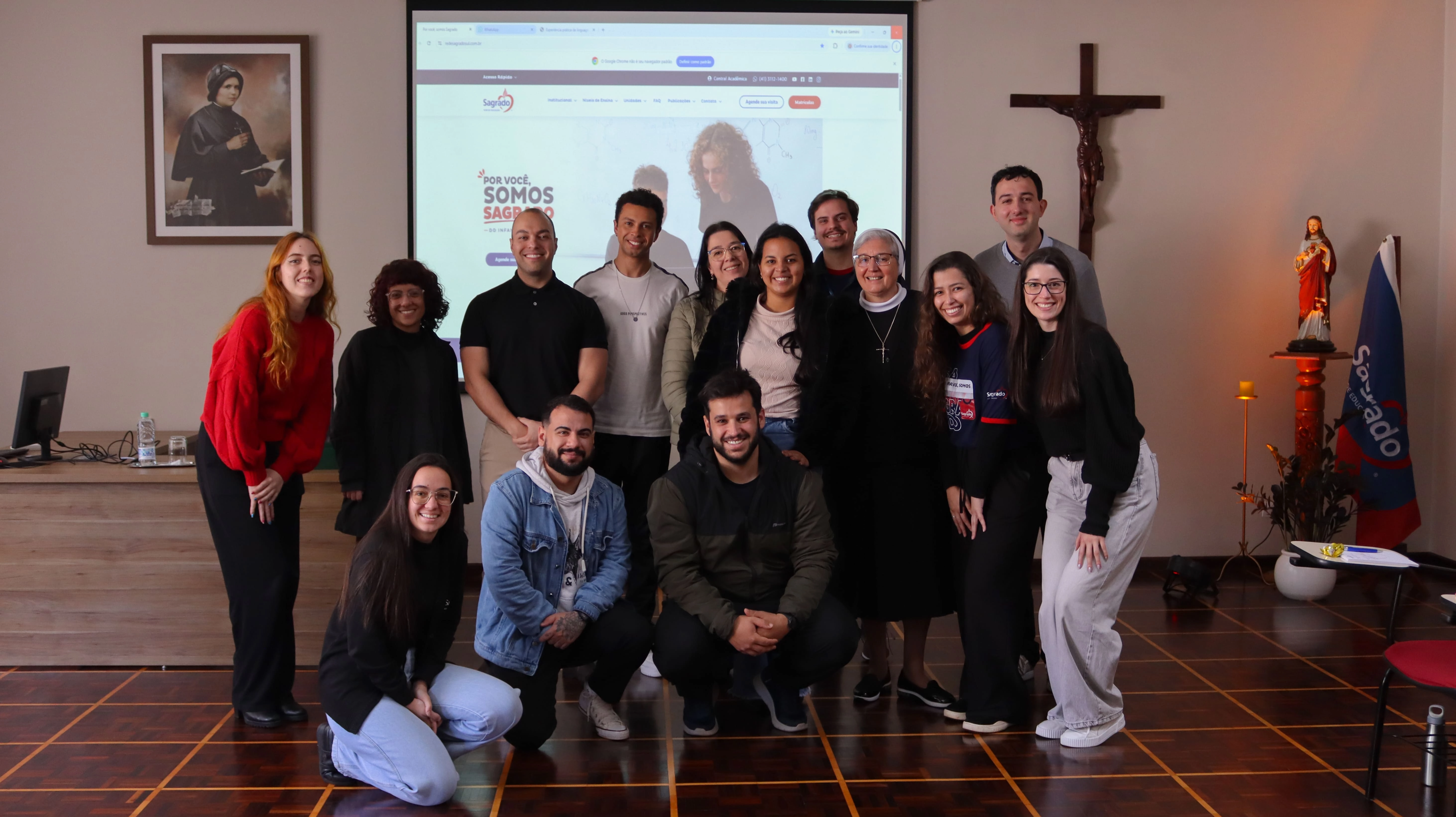 Educadores do Serviço de Comunicação participam de Formação Continuada Presencial