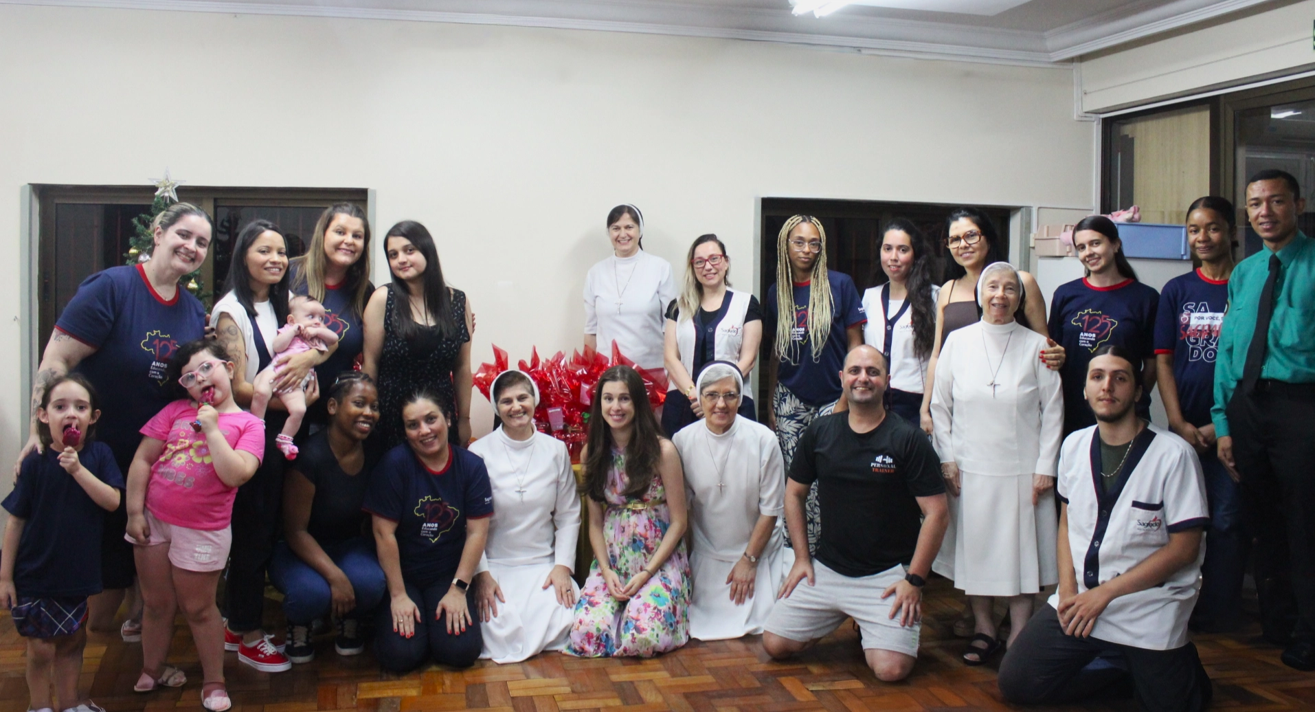 Missa e confraternização marcam o encerramento do ano da equipe