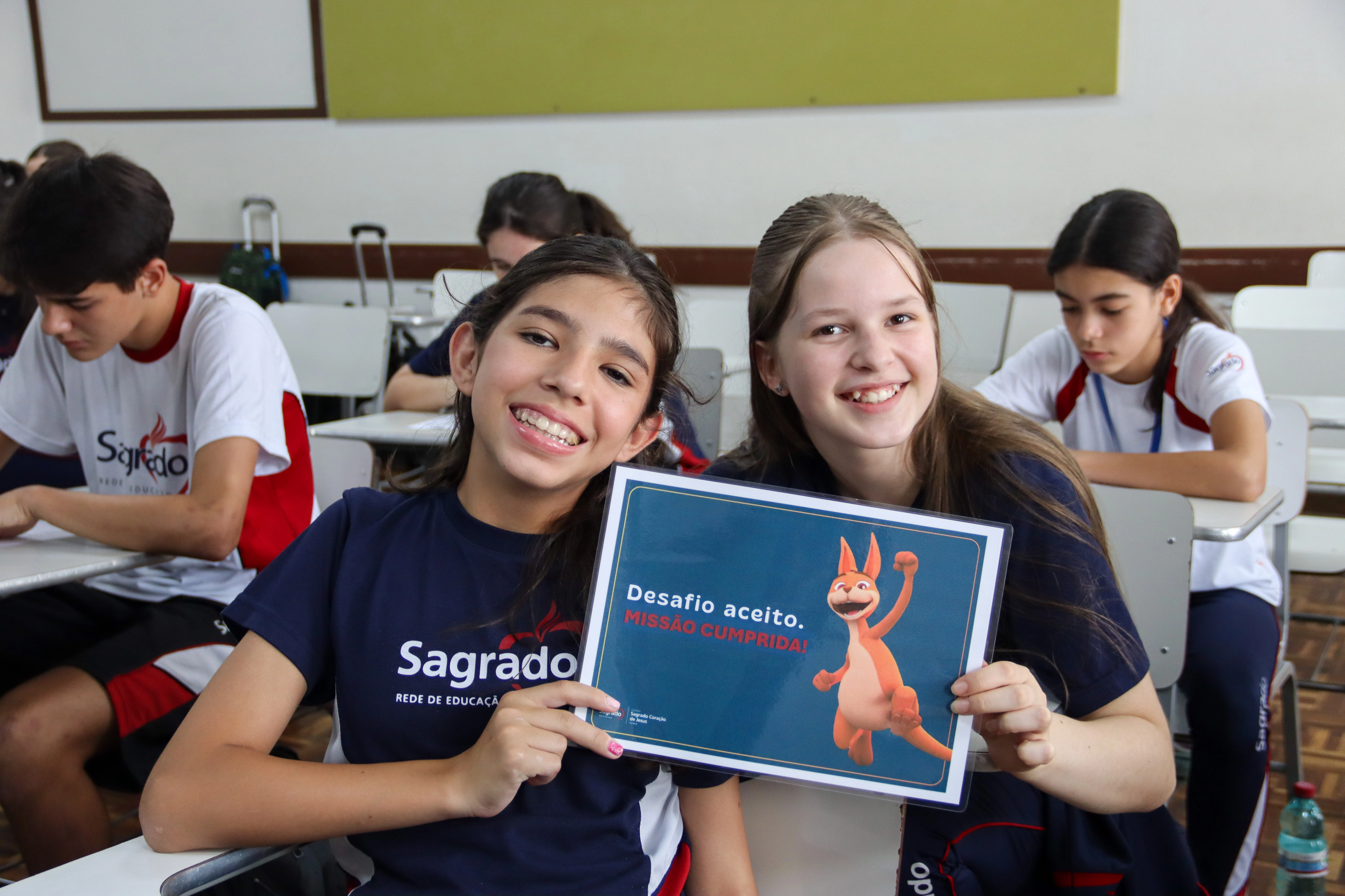 Olimpíada Canguru de Matemática mobiliza educandos do Colégio Sagrado Coração de Jesus