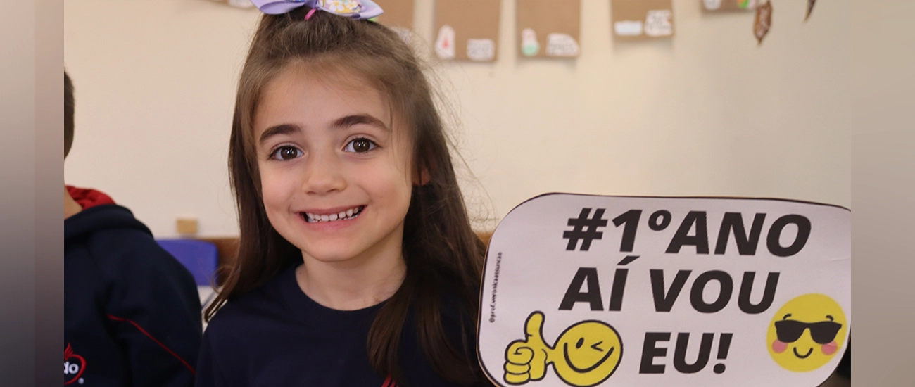 Um novo passo: Infantil V vivencia a transição para o 1º ano