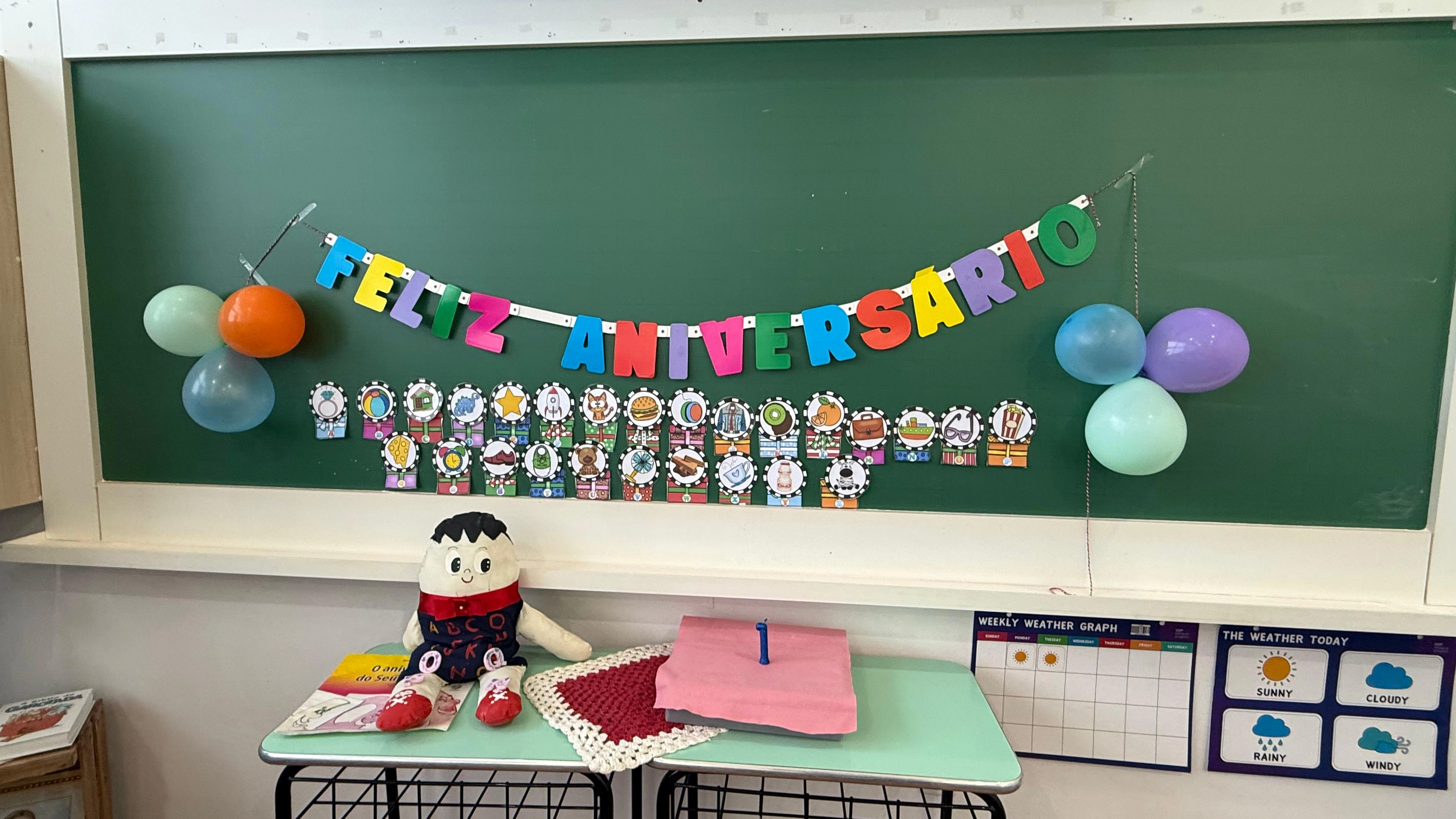 Aprendizagem ganha ritmo de festa no 1º ano 2 com “O Aniversário do Seu Alfabeto”